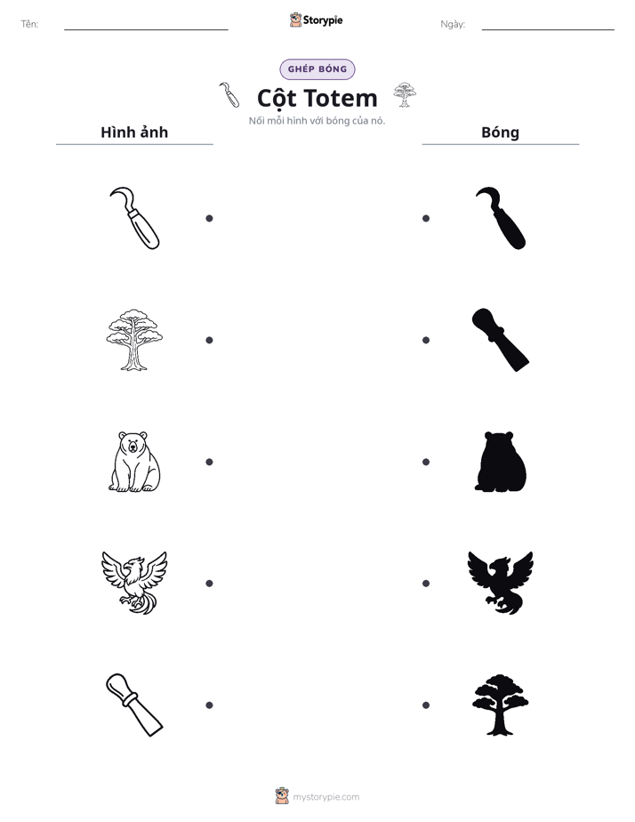 Ghép Hình Bóng