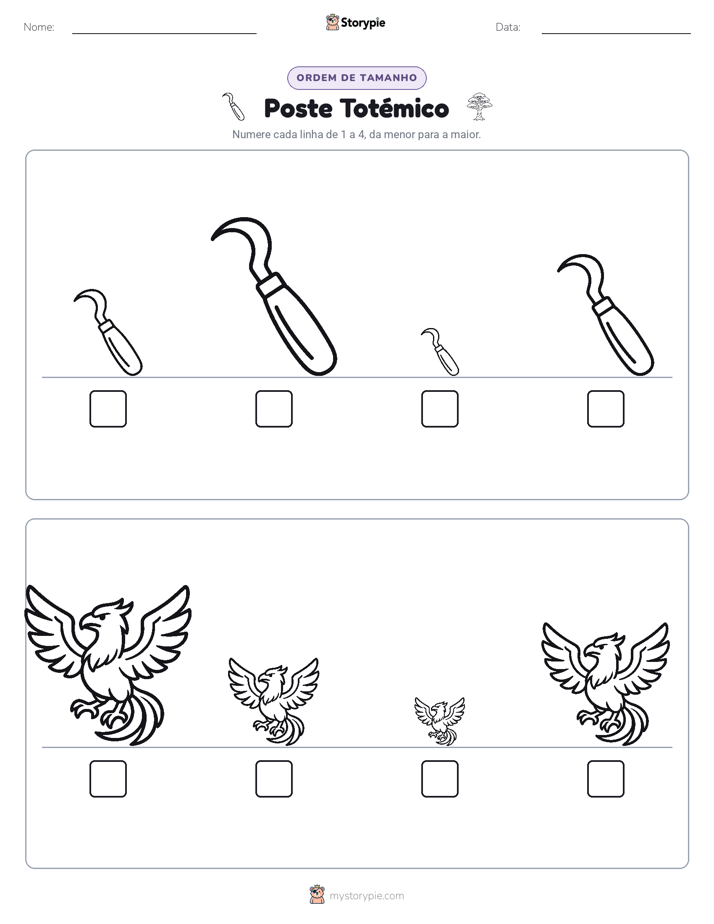 Ordem de Tamanho