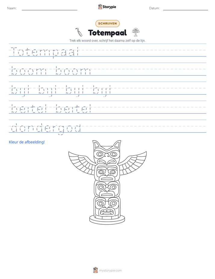 Schrijf Oefening