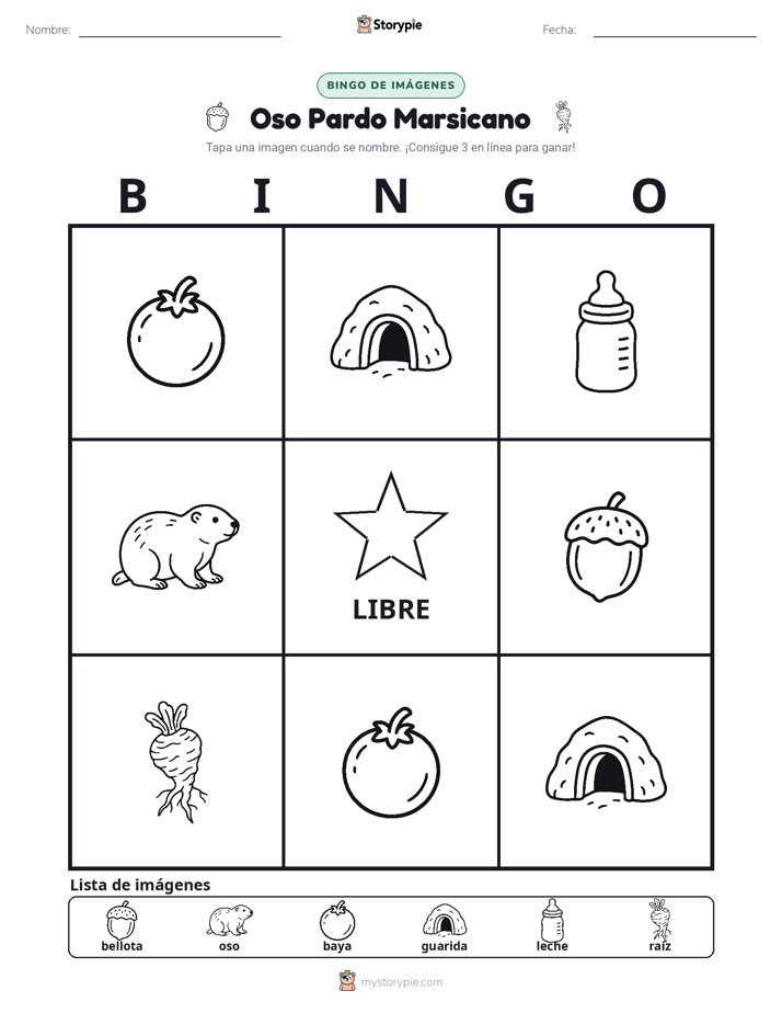 Bingo de Imágenes