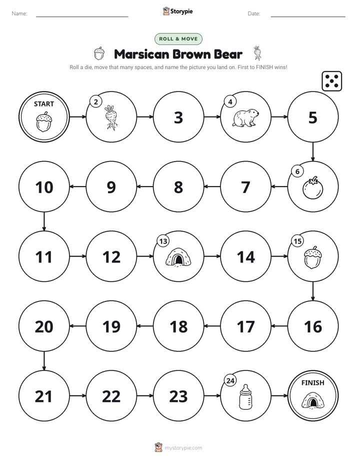 Roll & Move Game