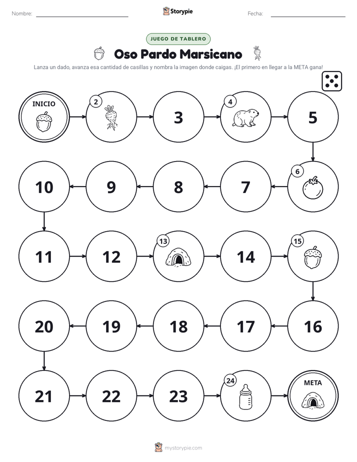 Juego de Rueda y Avanza