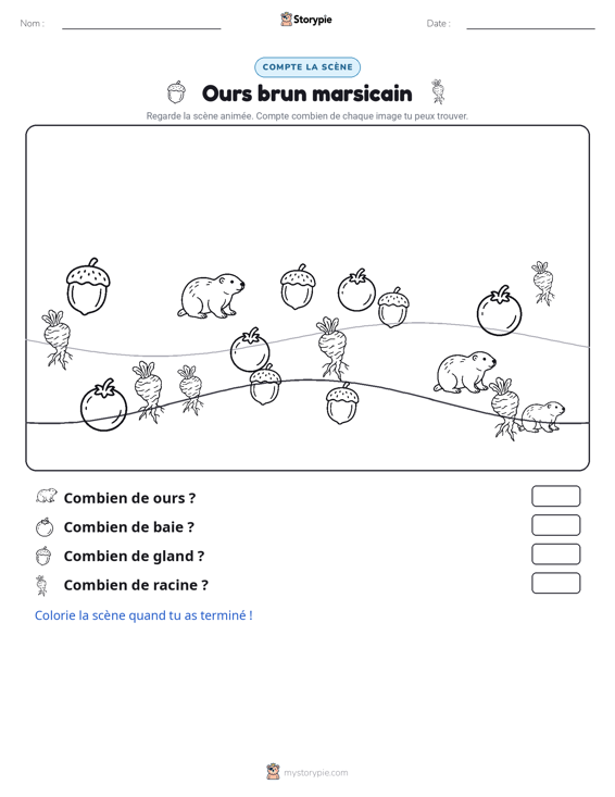 Scène de Comptage