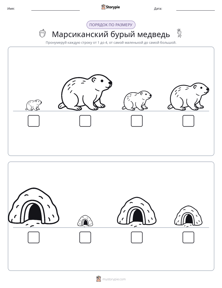 Размеры в порядке
