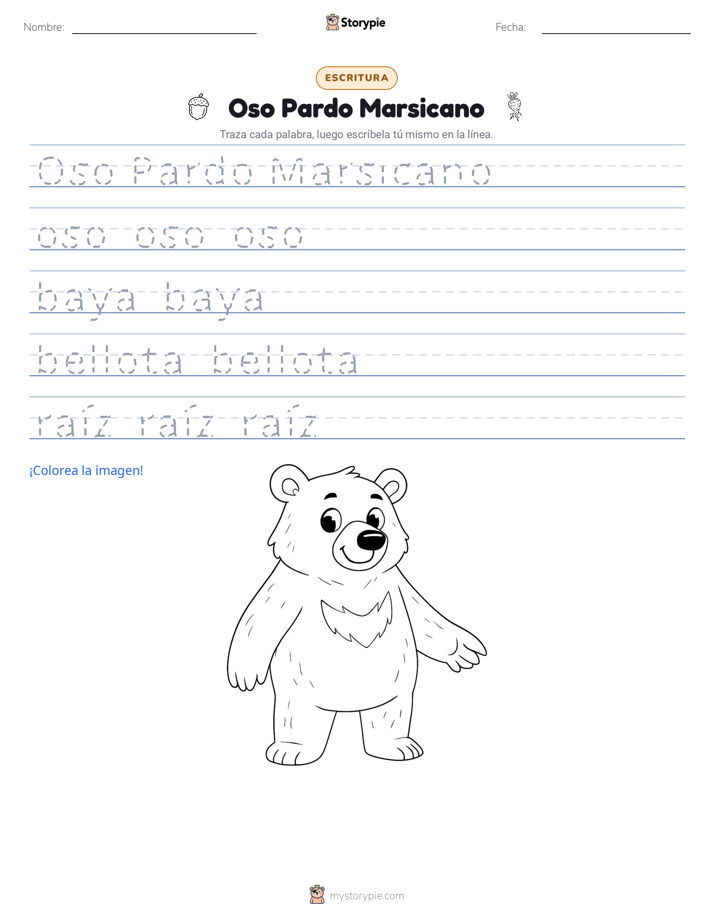 Práctica de Escritura
