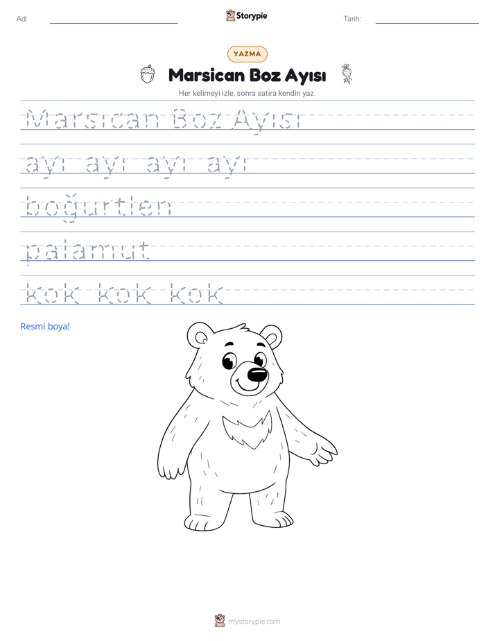 Yazma Pratiği