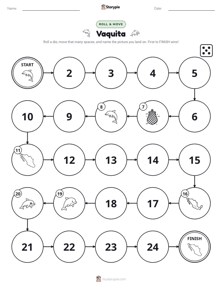 Roll & Move Game