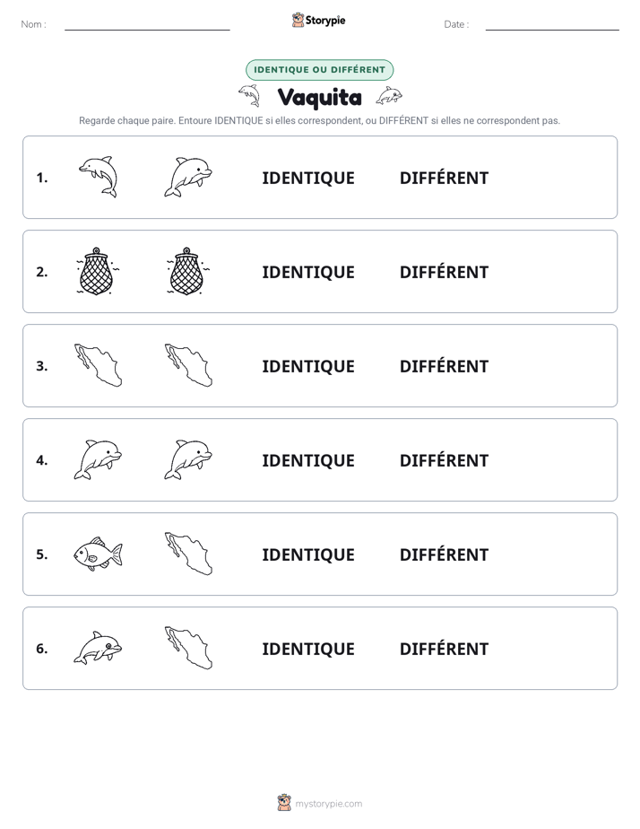 Identique ou Différent