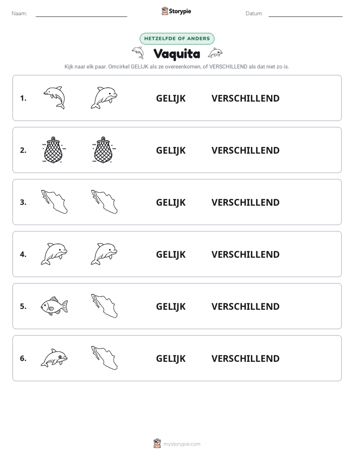 Zelfde of Verschillend
