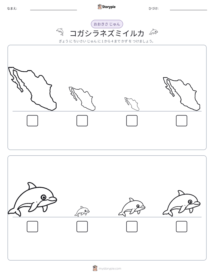 サイズ順