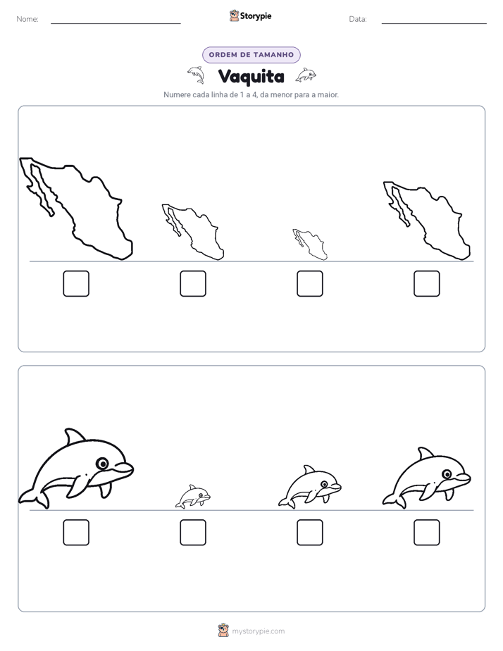 Ordem de Tamanho