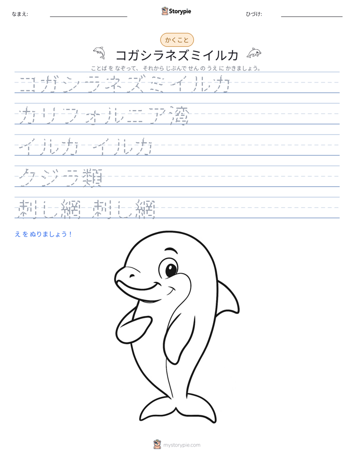 書き取り練習