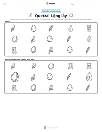 Xem trước tài liệu in sẵn Quetzal Lộng lẫy