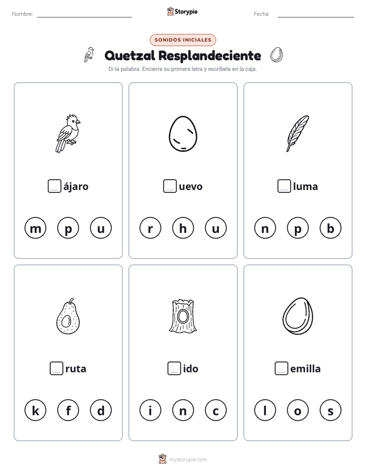 Sonidos Iniciales