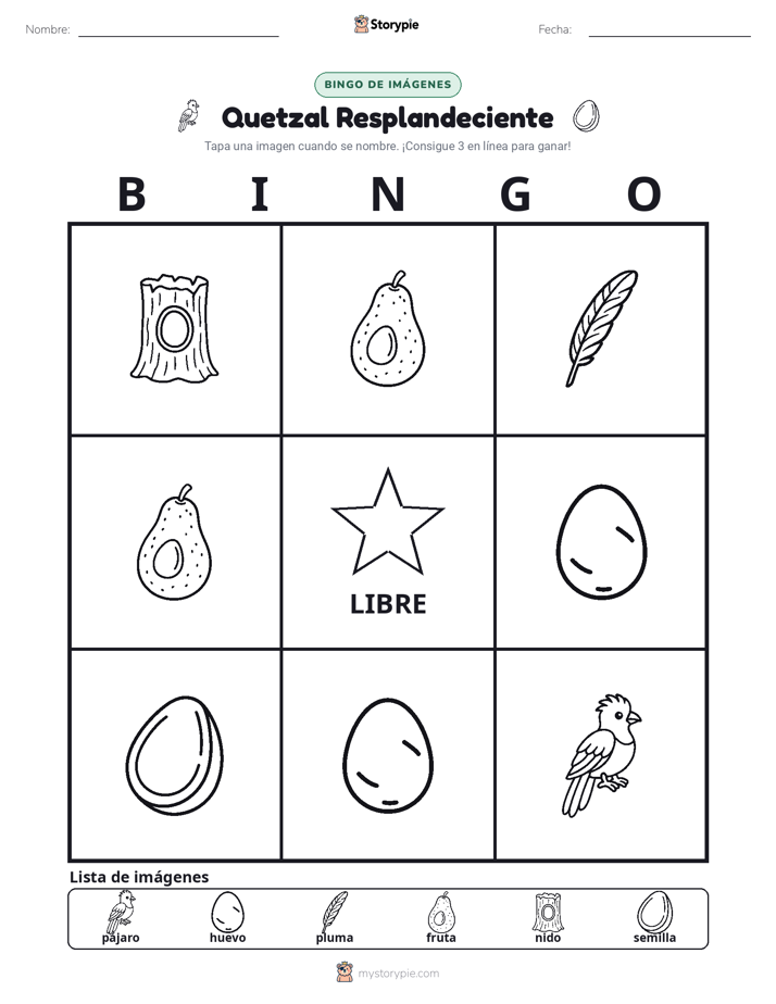 Bingo de Imágenes