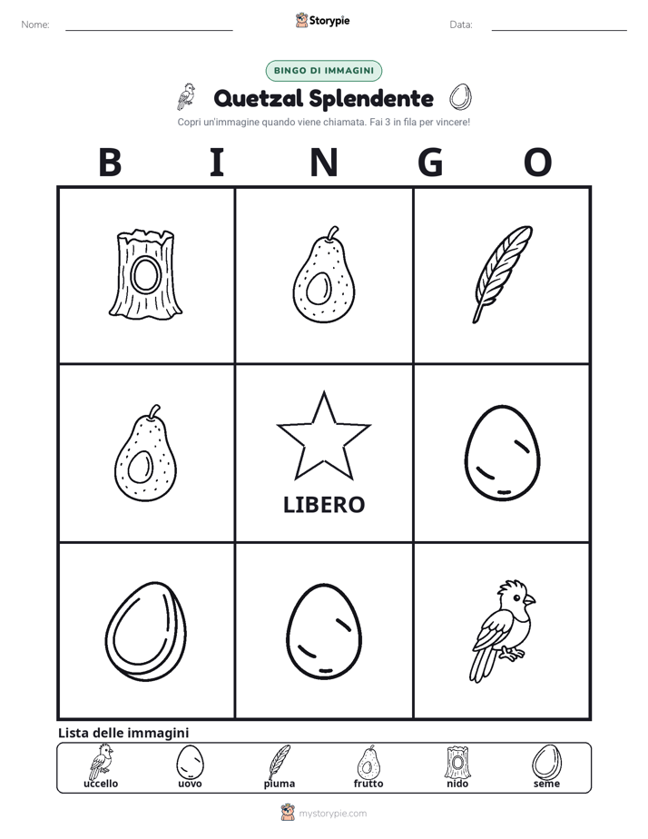 Bingo delle Immagini