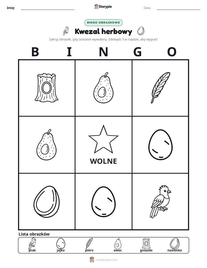 Bingo obrazkowe