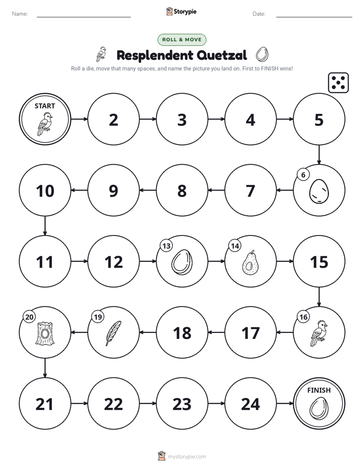 Roll & Move Game