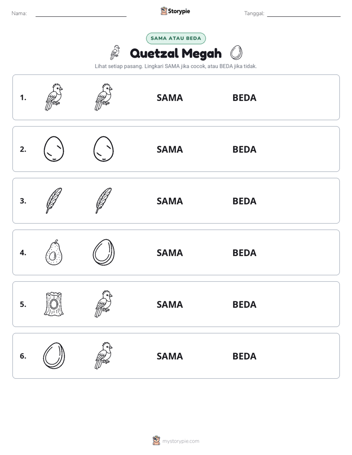 Sama atau Berbeda