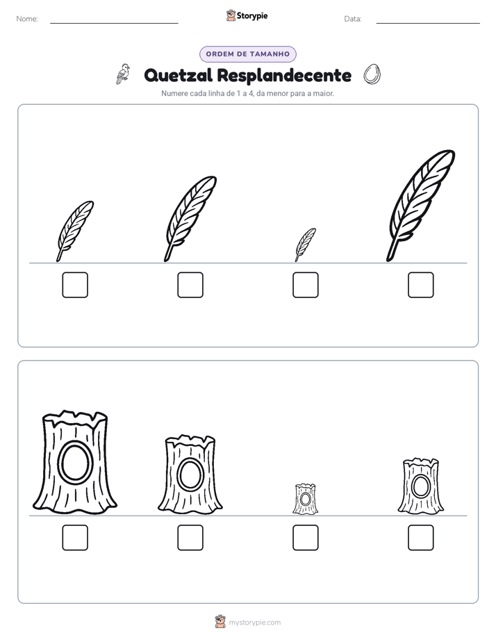 Ordem de Tamanho