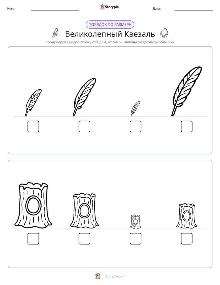 Размеры в порядке