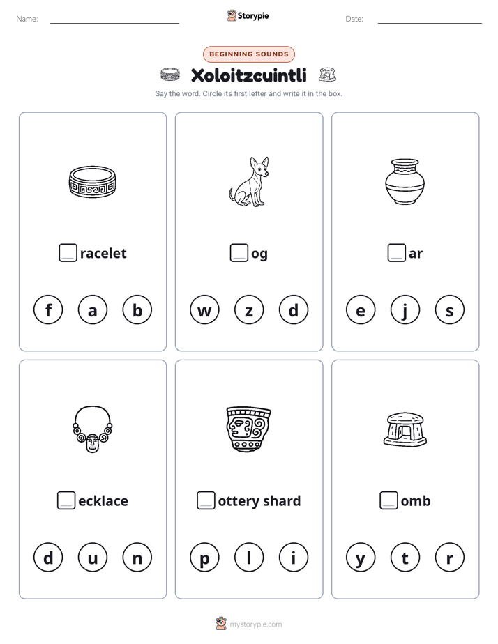 Beginning Sounds