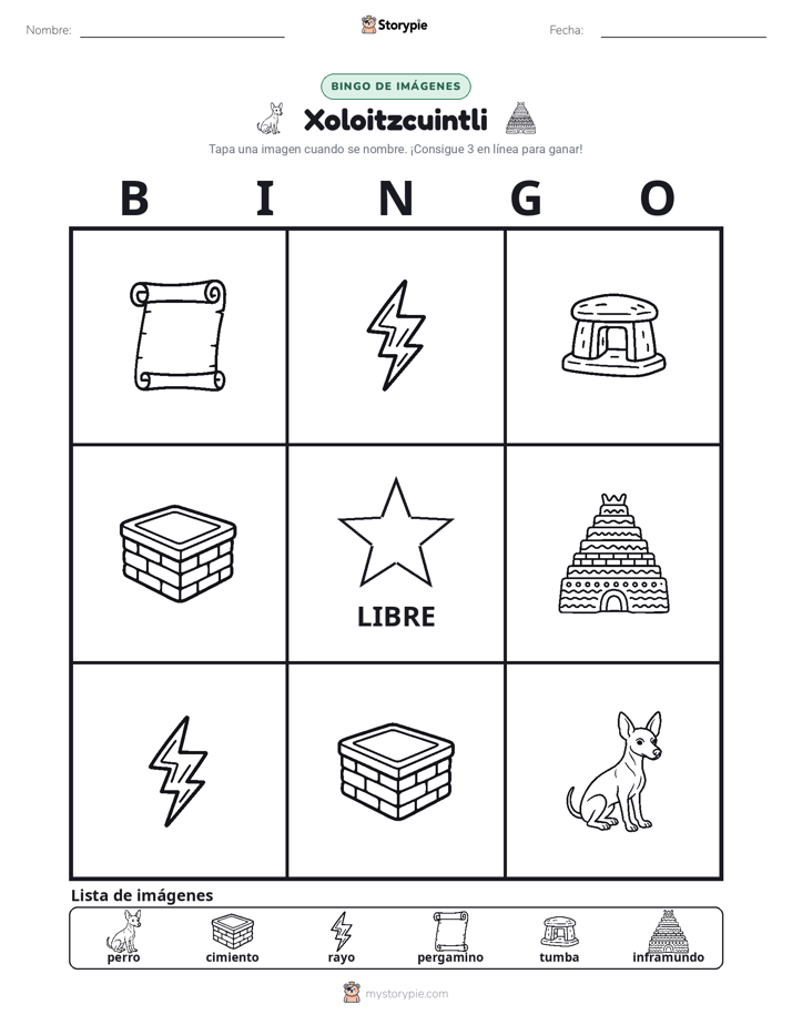 Bingo de Imágenes
