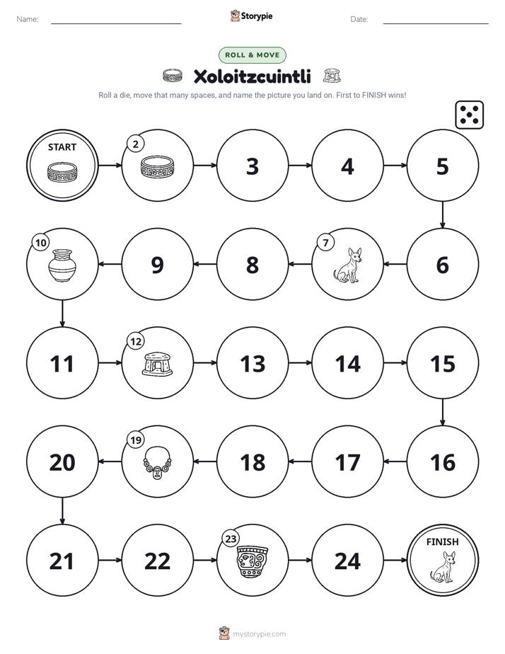 Roll & Move Game