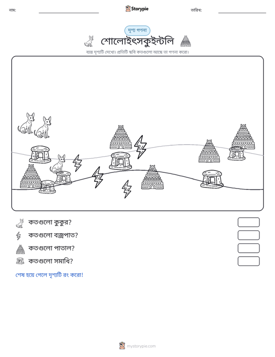 গণনা দৃশ্য