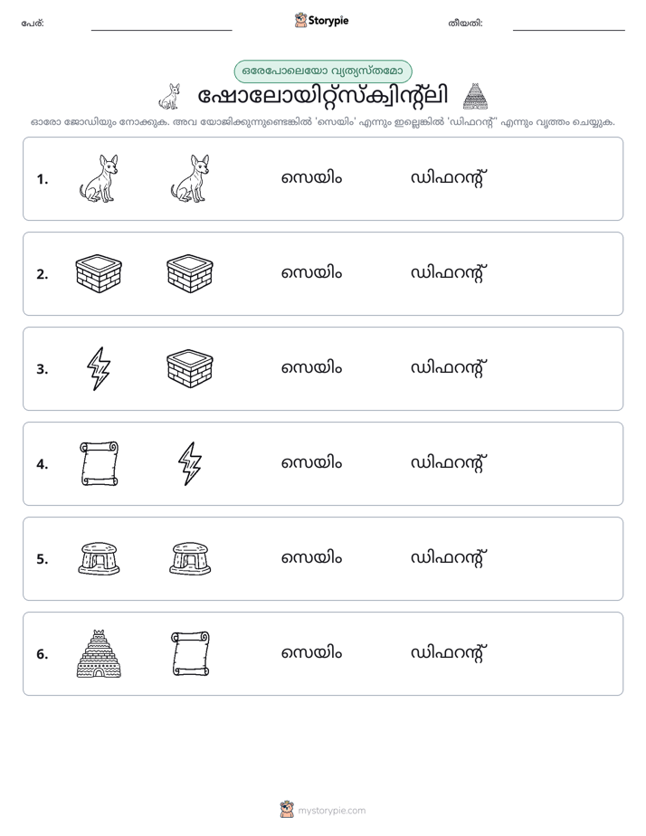 ഒന്നോ വ്യത്യാസമോ