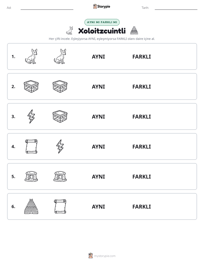 Aynı mı Farklı mı