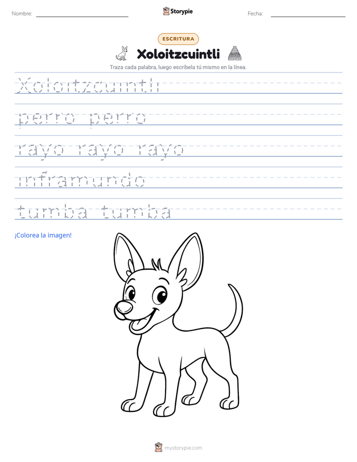 Práctica de Escritura