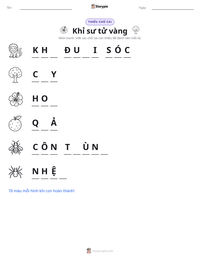 Xem trước tài liệu in sẵn Khỉ sư tử vàng
