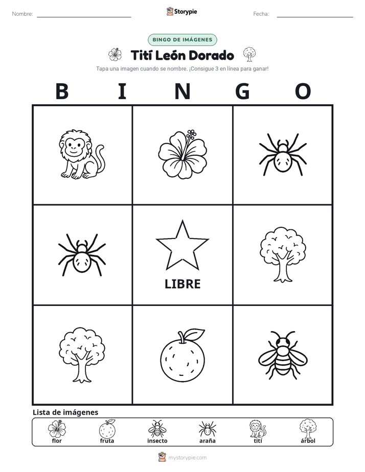 Bingo de Imágenes