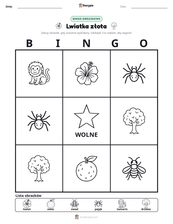 Bingo obrazkowe