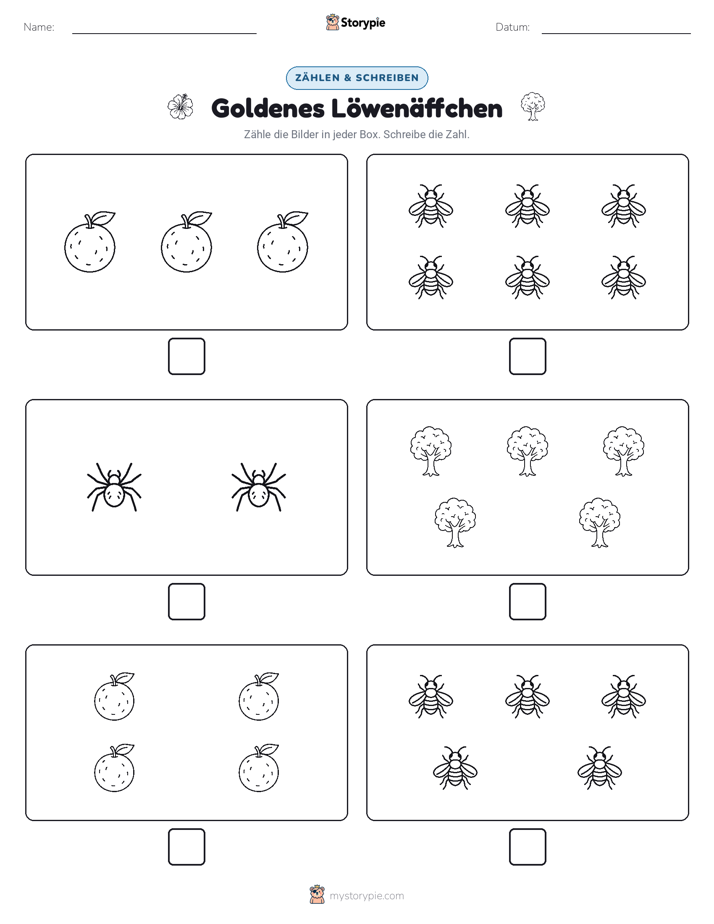 Zählen & Schreiben