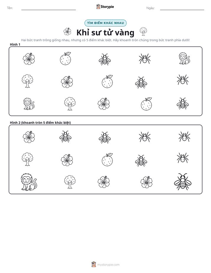 Tìm Sự Khác Biệt