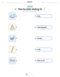 Xem trước tài liệu in sẵn Thú ăn kiến khổng lồ