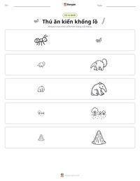 Xem trước tài liệu in sẵn Thú ăn kiến khổng lồ
