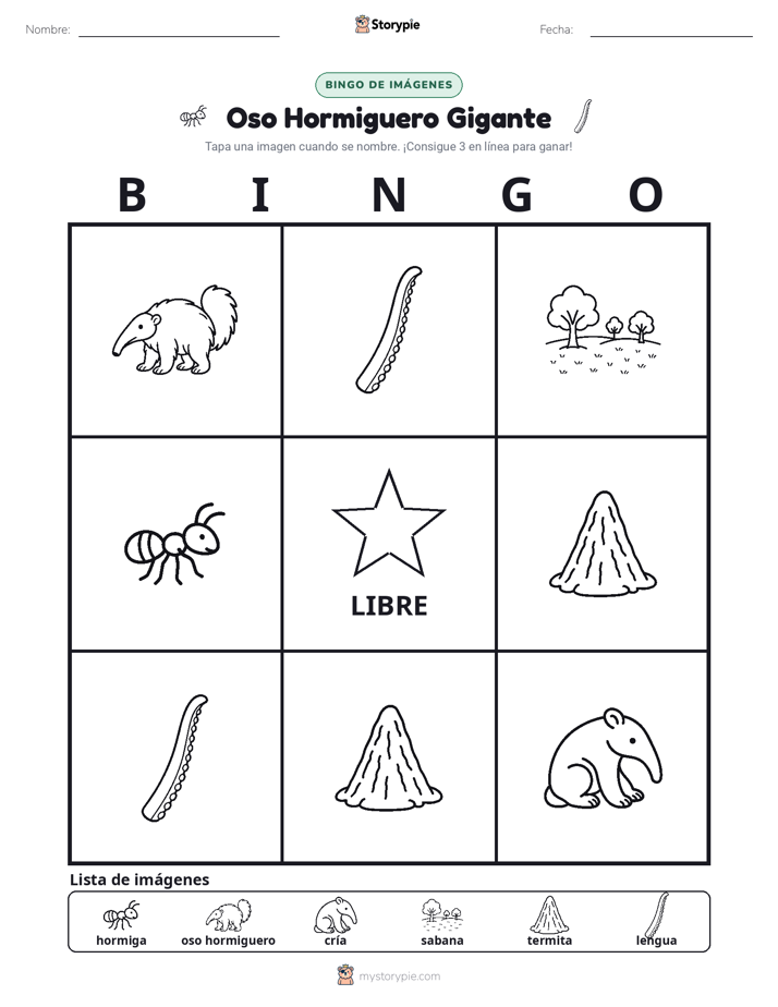 Bingo de Imágenes