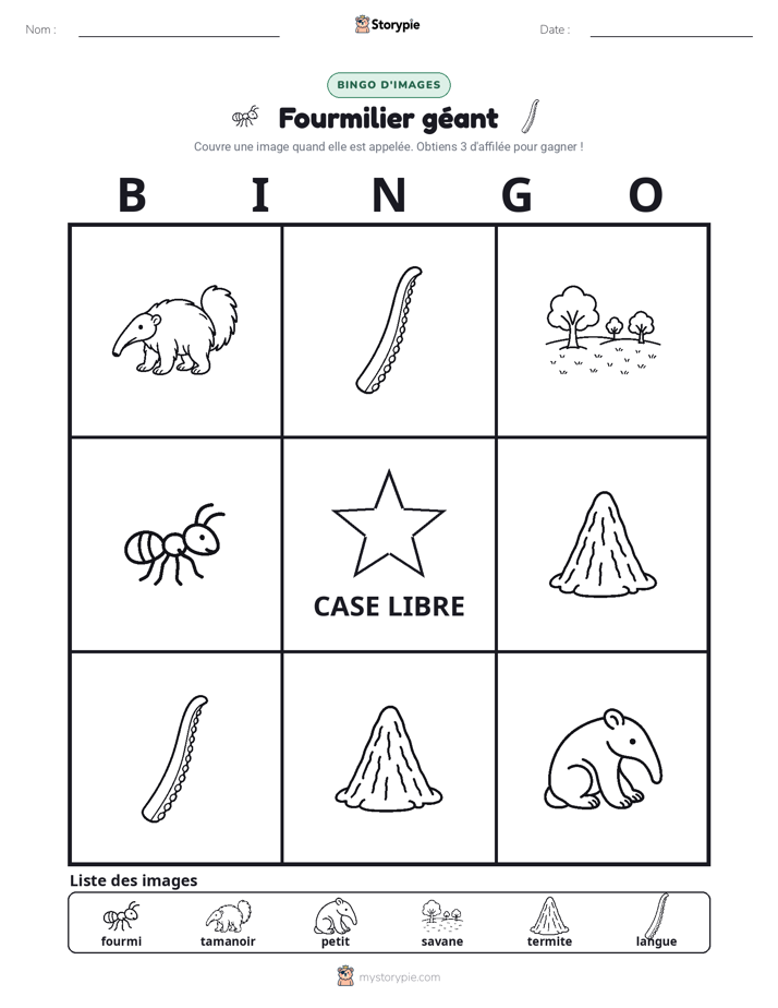 Bingo d'Images