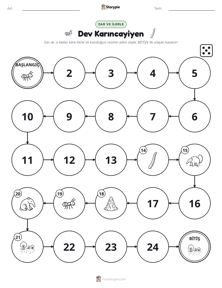 Yuvarla & Hareket Et Oyunu