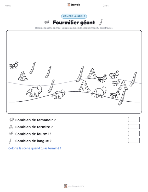 Scène de Comptage