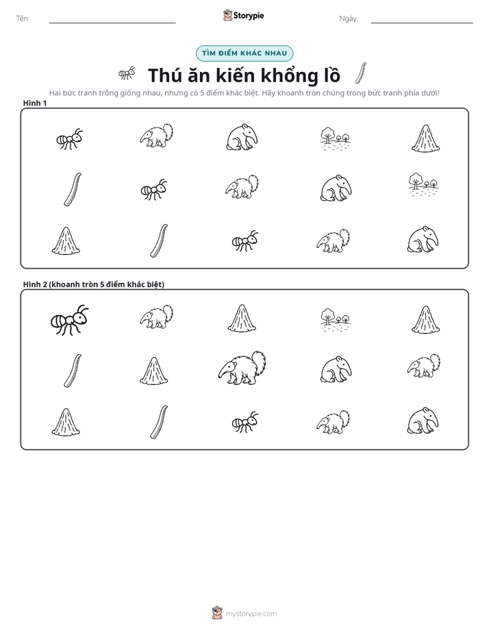 Tìm Sự Khác Biệt