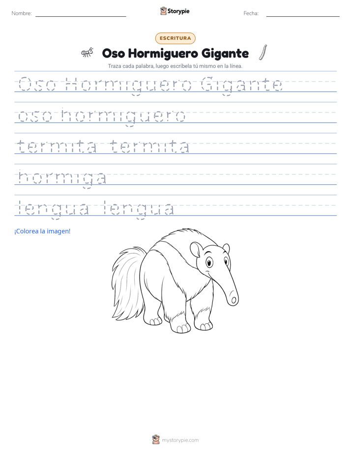 Práctica de Escritura