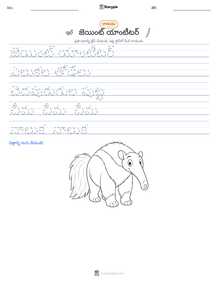 రాయడం సాధన