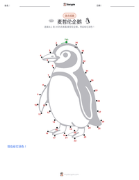 麦哲伦企鹅 可打印工作表预览
