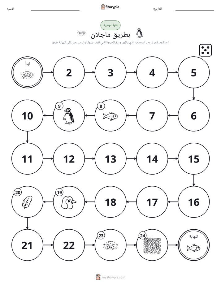 لعبة لف و تحرك