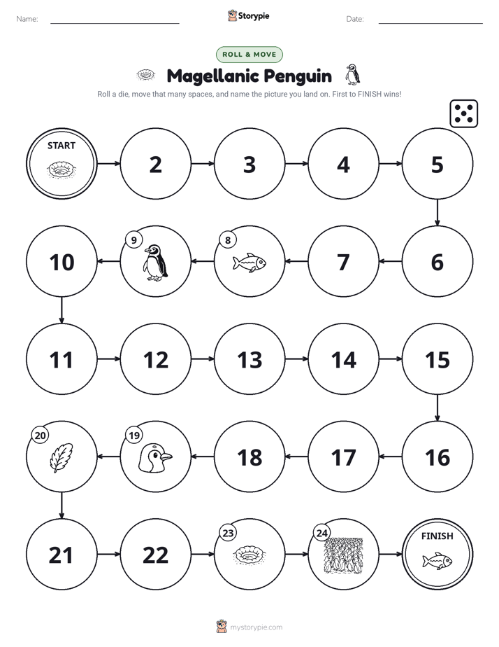 Roll & Move Game