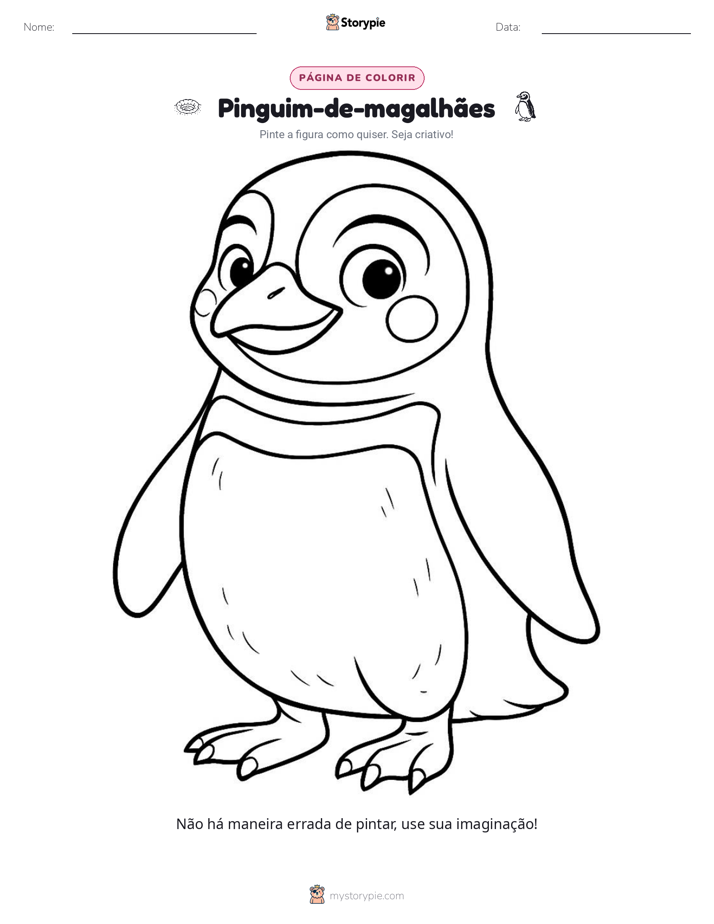 Página para colorir